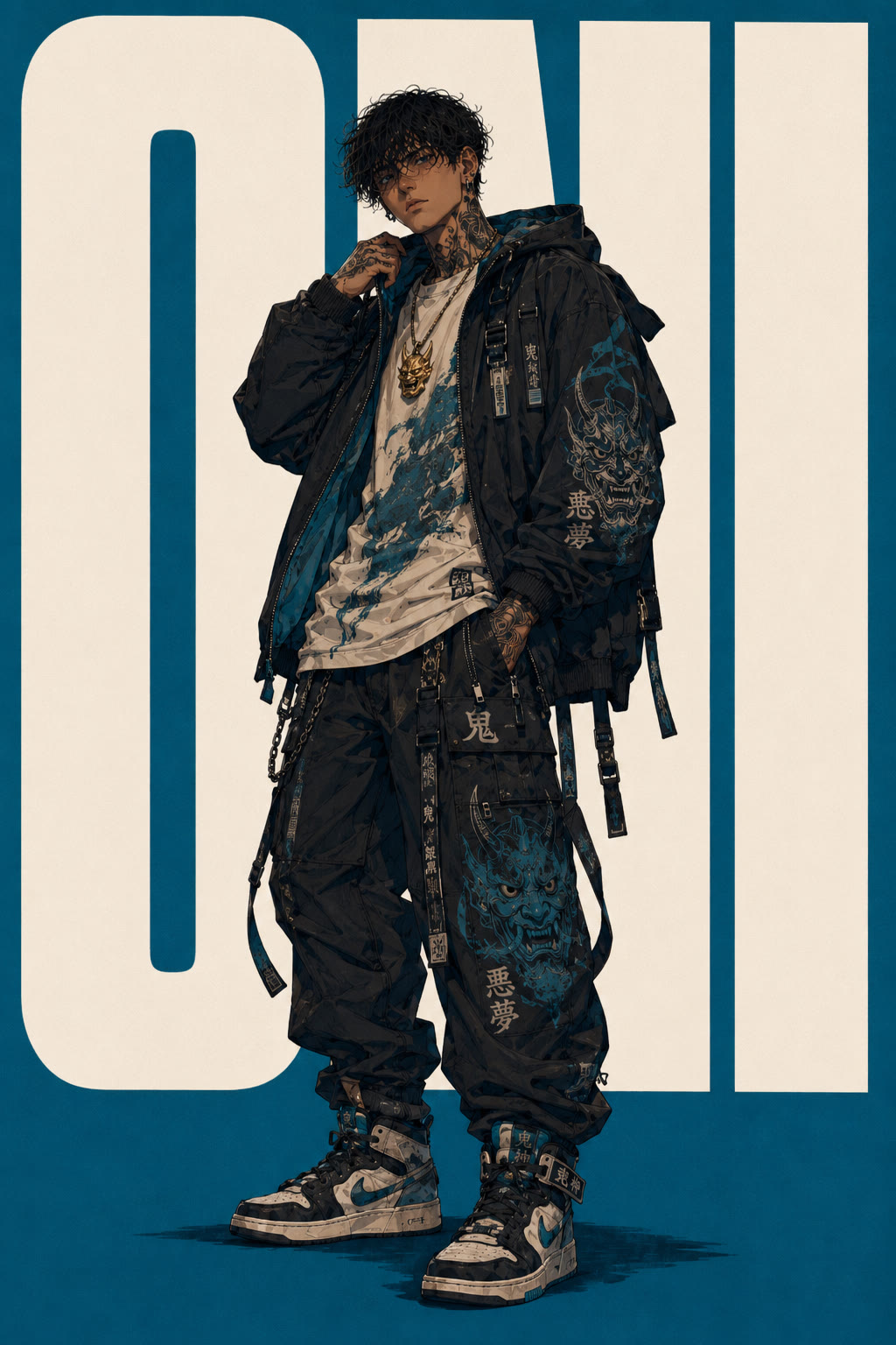 Oni Streetwear Blue
